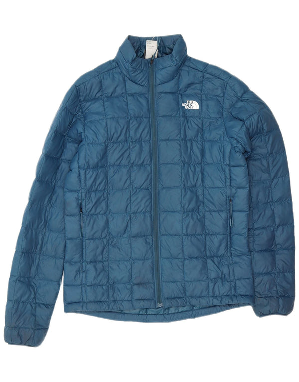 Jaqueta acolchoada masculina The North Face UK 36 poliéster azul pequeno