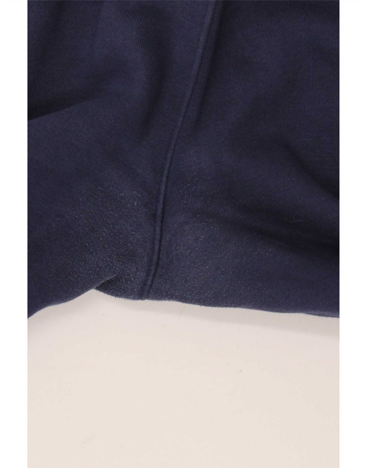 Calça de treino masculina Nike joggers pequeno algodão azul marinho