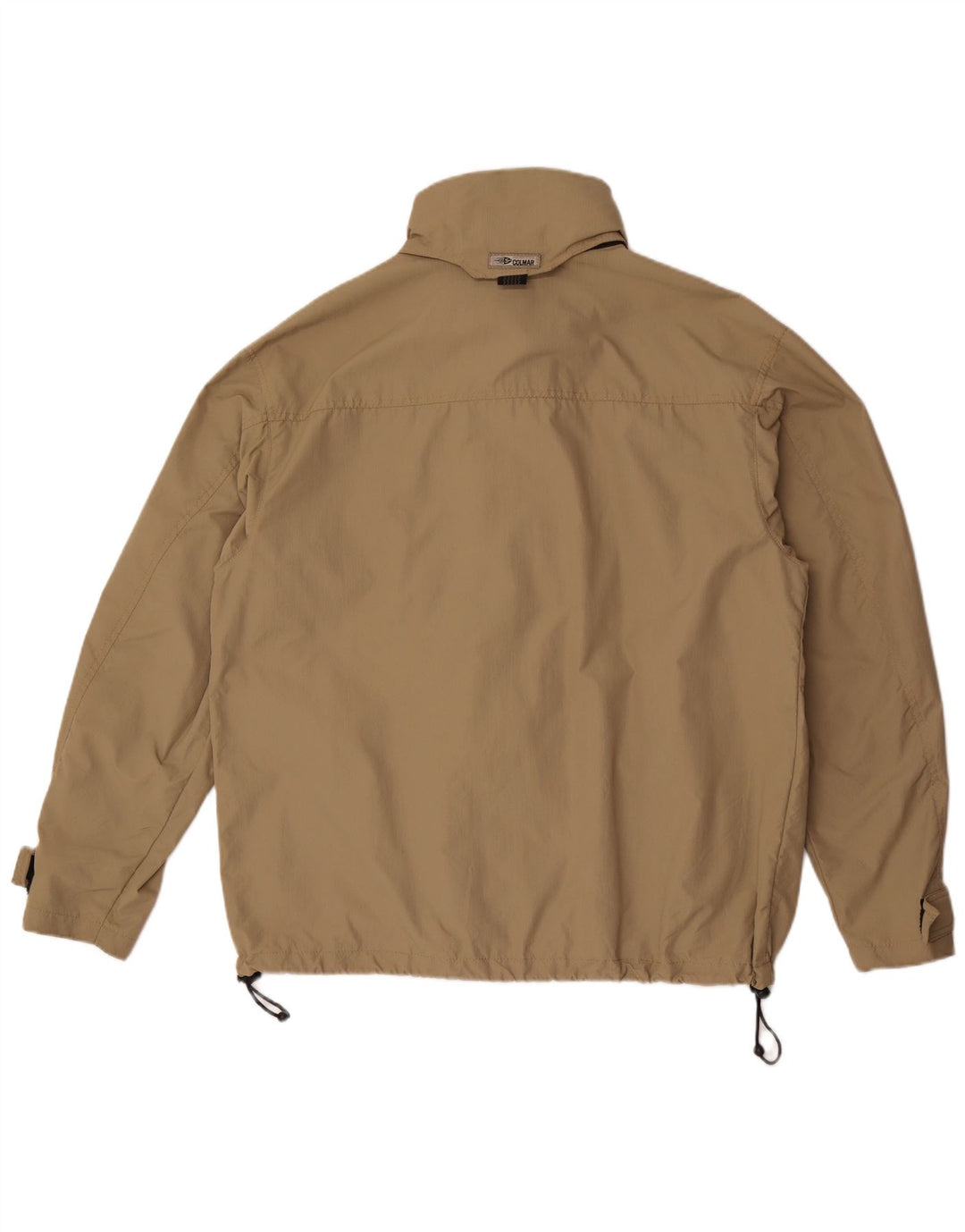 Jaqueta corta-vento masculina Colmar com capuz IT 50 grande poliamida bege