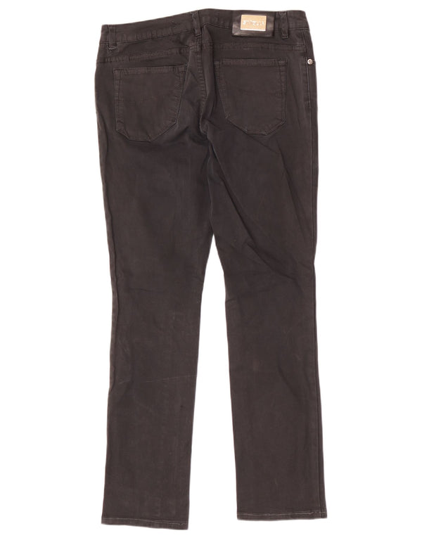 Calça feminina casual slim SIVIGLIA W31 L30 algodão preto
