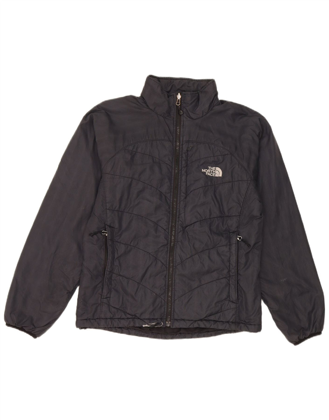 Jaqueta acolchoada feminina The North Face UK 14 médio azul marinho nylon