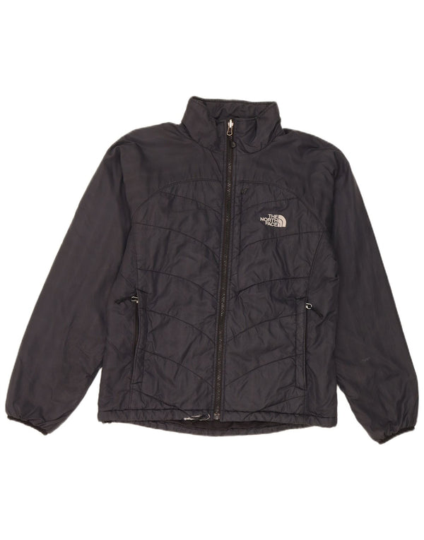 Jaqueta acolchoada feminina The North Face UK 14 médio azul marinho nylon