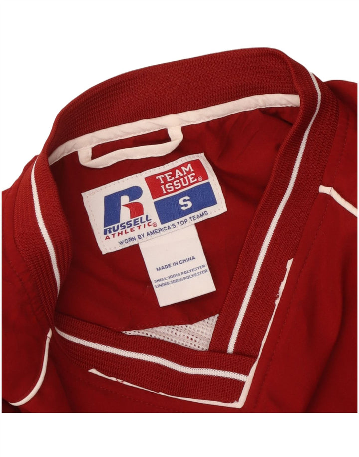 Poliéster vermelho pequeno do revestimento superior do fato de treino do pulôver dos homens de Russell Athletic