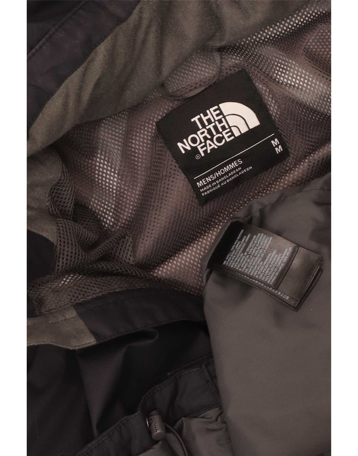 Jaqueta de chuva masculina com capuz The North Face UK 38 poliéster preto médio