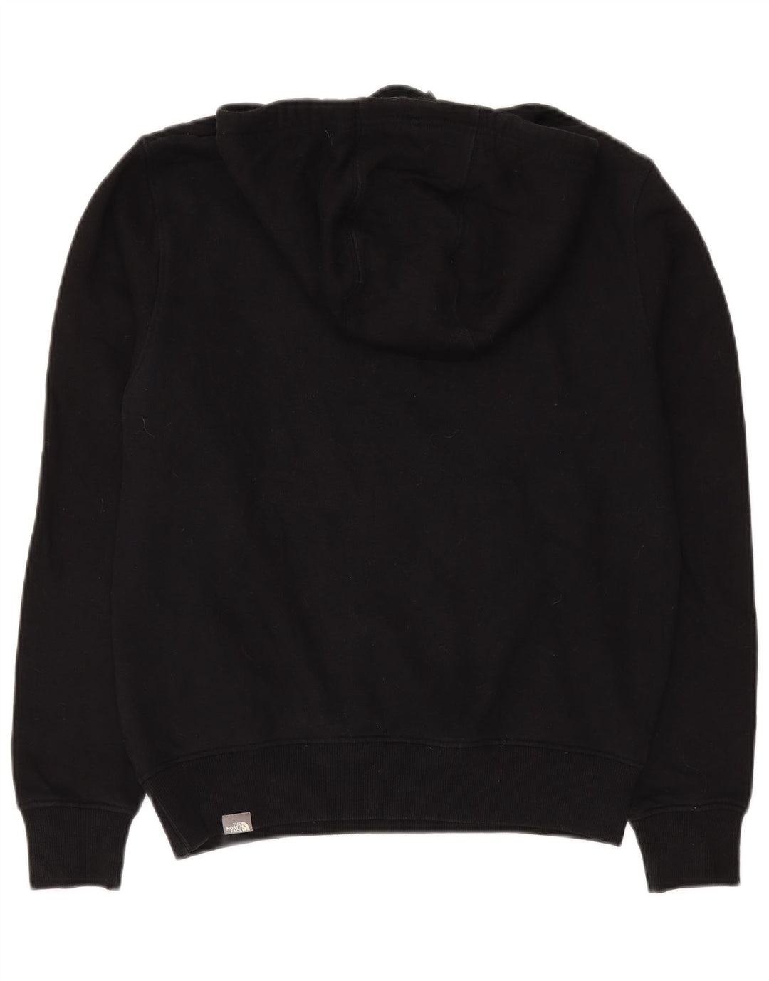 Suéter com capuz gráfico masculino The North Face pequeno algodão preto