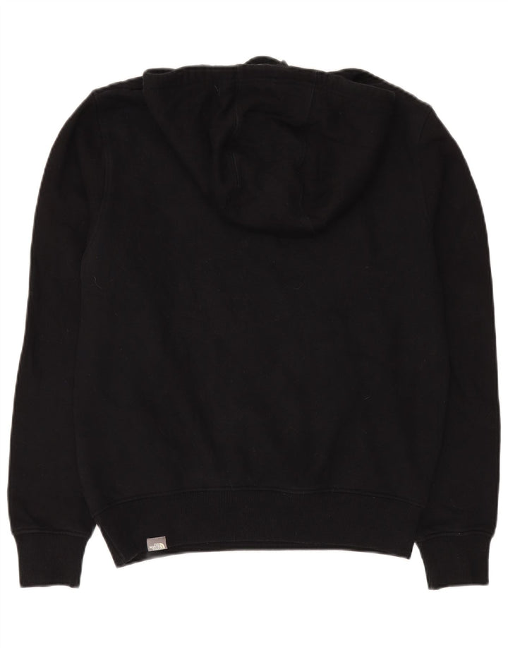 Suéter com capuz gráfico masculino The North Face pequeno algodão preto