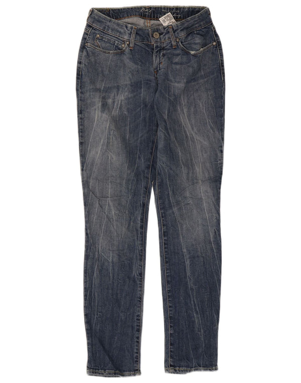 Calça jeans feminina Levi's Bold Curve cintura baixa skinny W28 L32 azul algodão