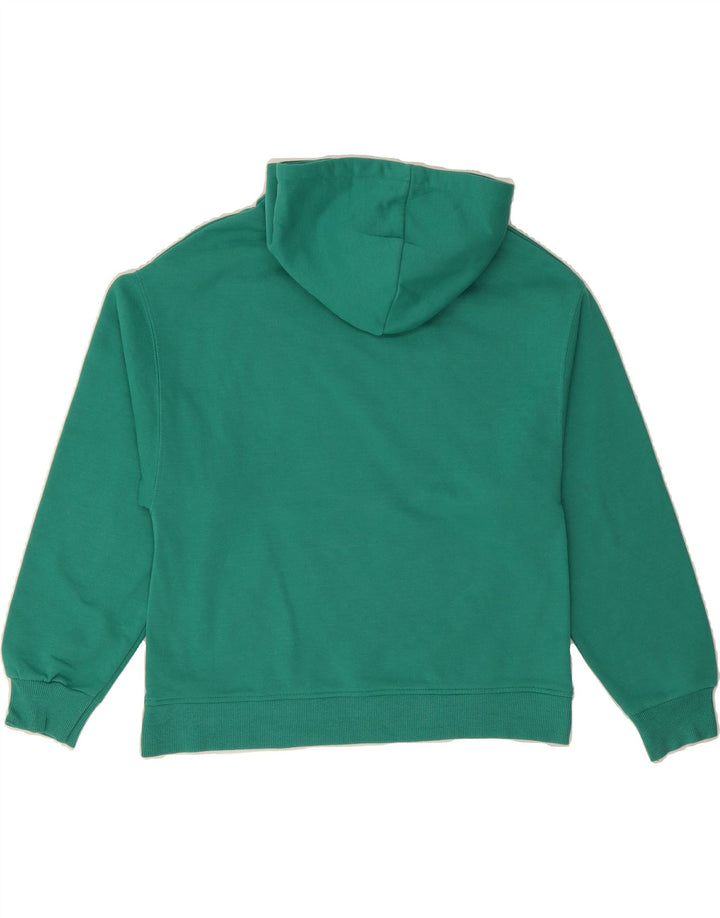 ZARA Boys Hoodie Jumper 13-14 Years Green Cotton Vintage Zara and Second-Hand Zara from Messina Hembry 