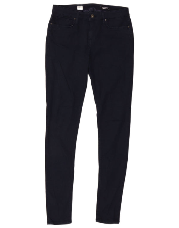 Tommy Hilfiger Feminino Como LW Jegging Skinny Jeans W29 L34 Azul Marinho Algodão