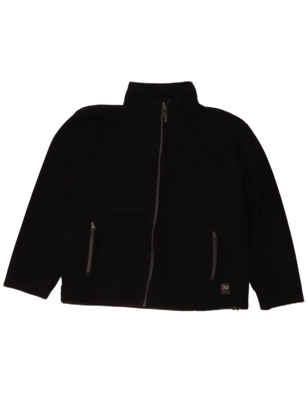 Jaqueta de lã feminina Think Pink UK 20 2XL poliéster preto