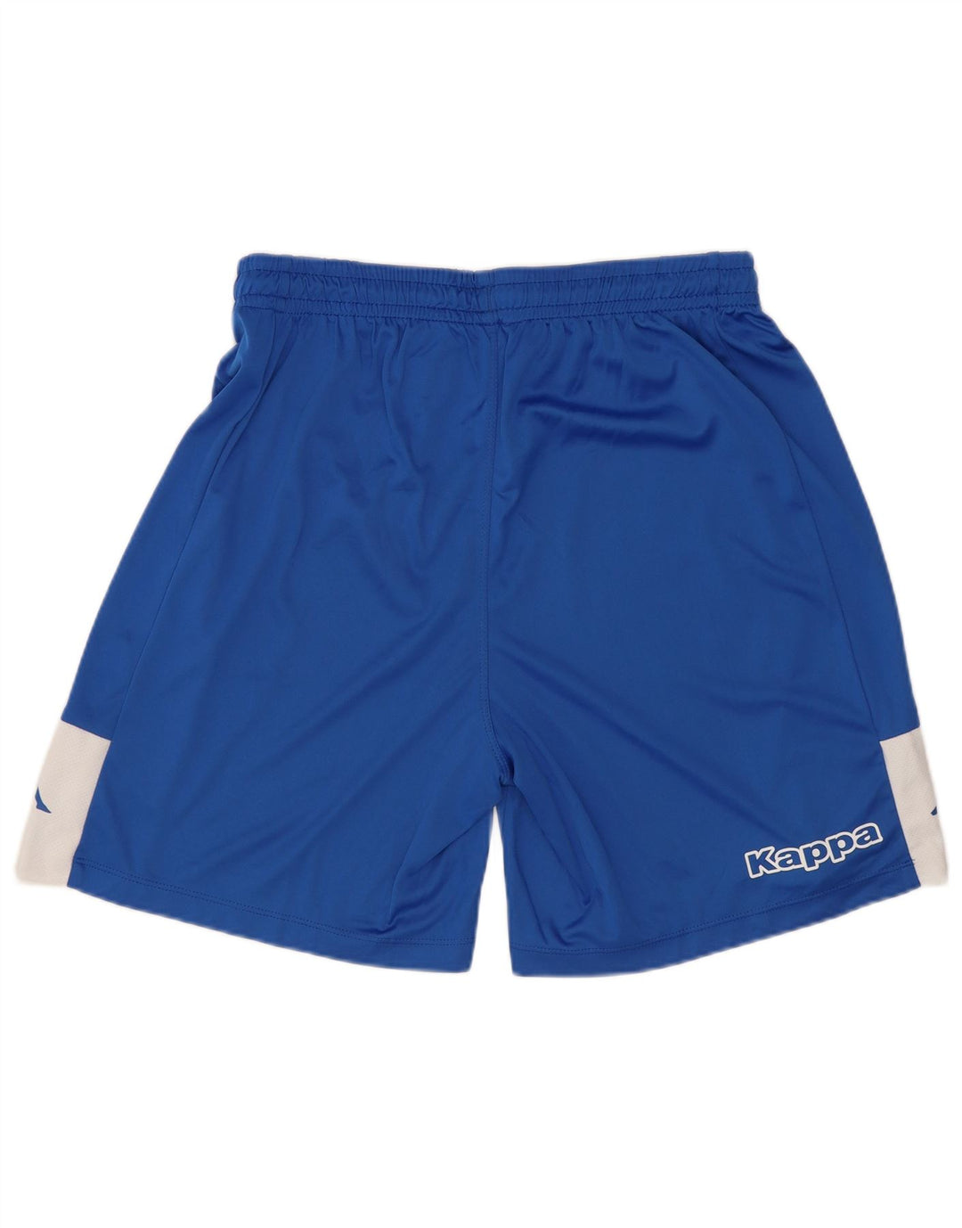 Kappa Mens Graphic Sport Shorts Médio Azul Colourblock Poliéster Esportes