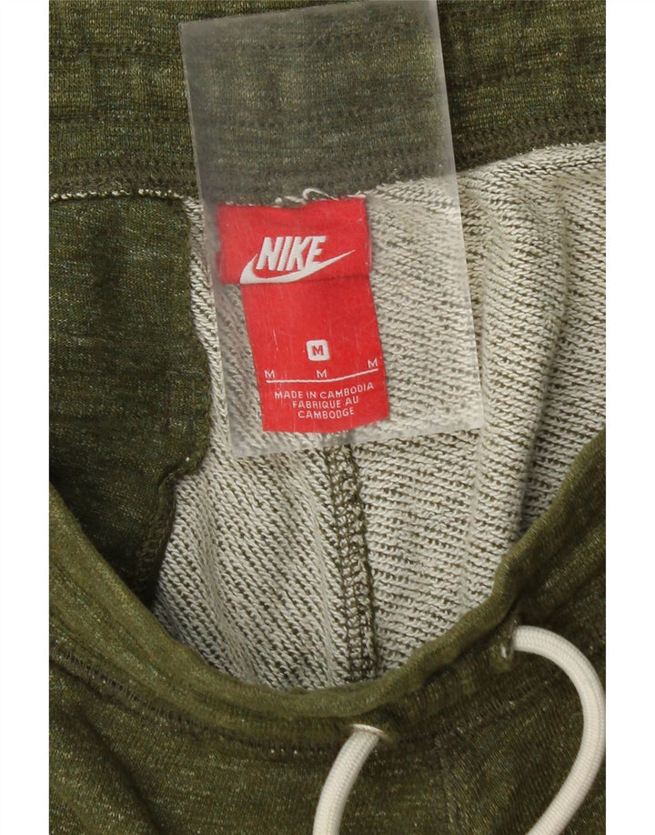 NIKE Mens Treino Calças Joggers Médio Algodão Verde