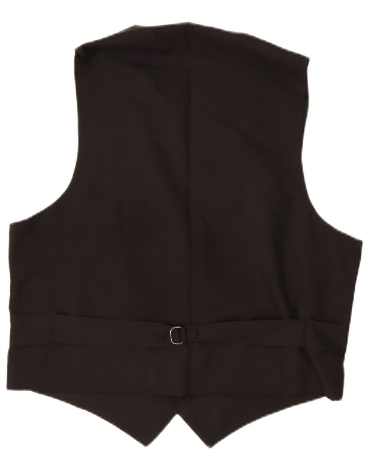 Colete masculino vintage grande xadrez verde