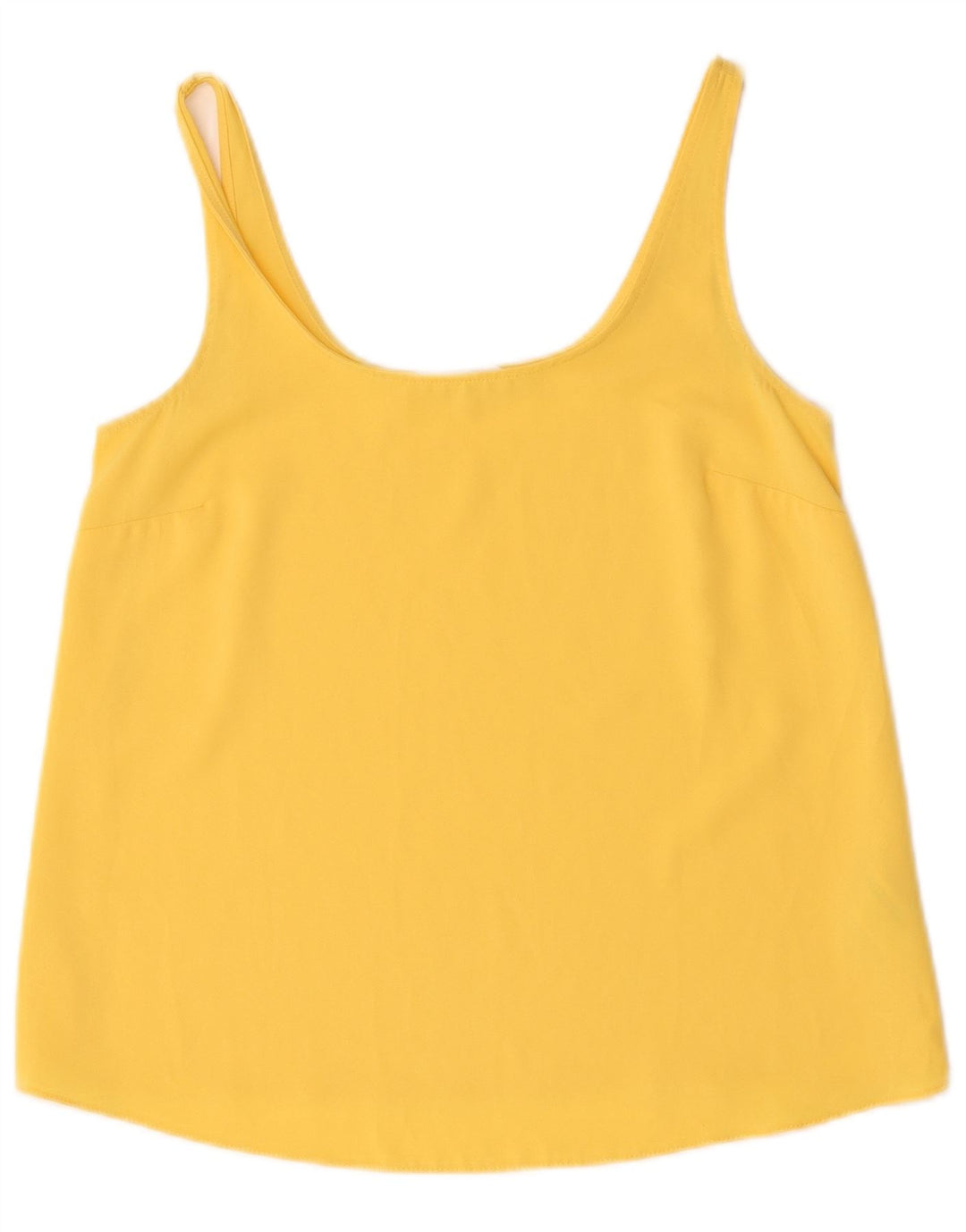 Top Cami feminino PRIMARK UK 8 pequeno poliéster amarelo