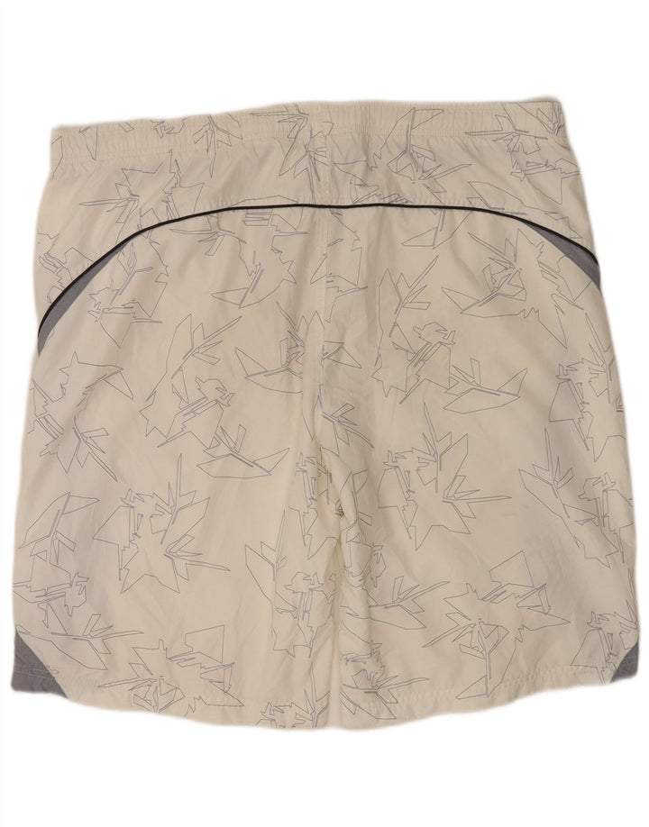 Shorts esportivos masculinos Nike XL branco colorblock poliéster