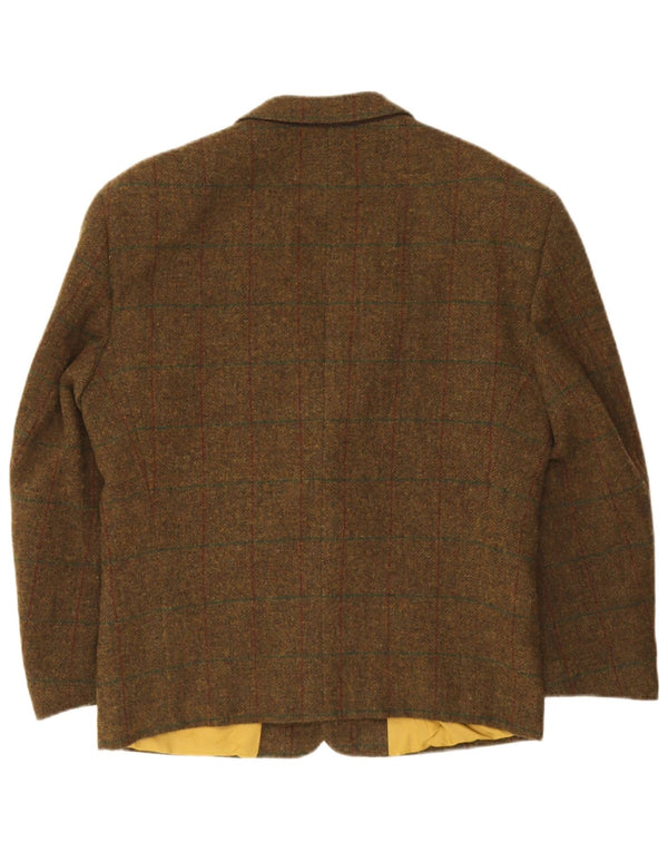Daniel Hechter Jaqueta Blazer Masculina 2 em 1 Reino Unido 40 Grande Verde Houndstooth