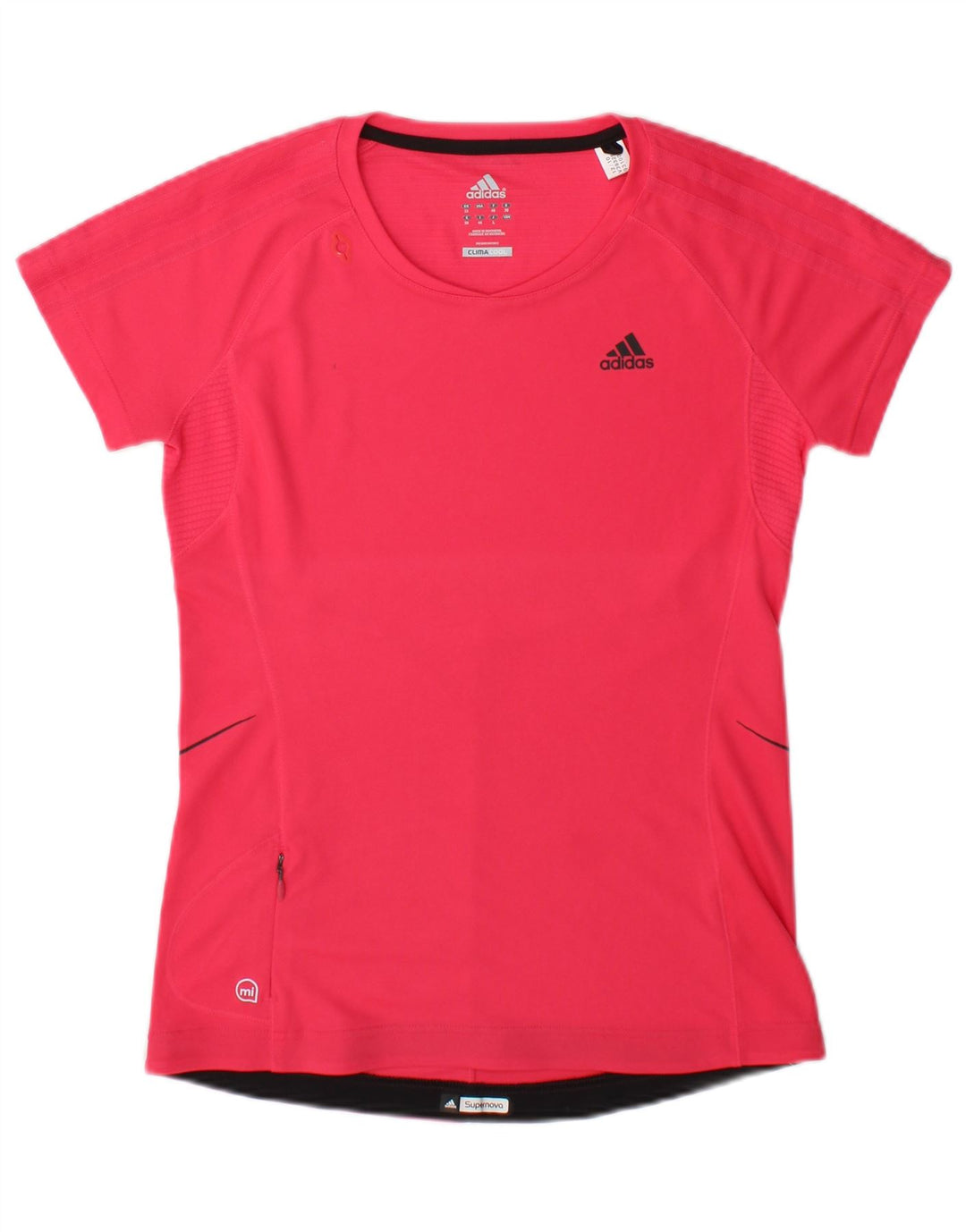 Camiseta Adidas Climacool Feminina Top UK 12 Médio Rosa