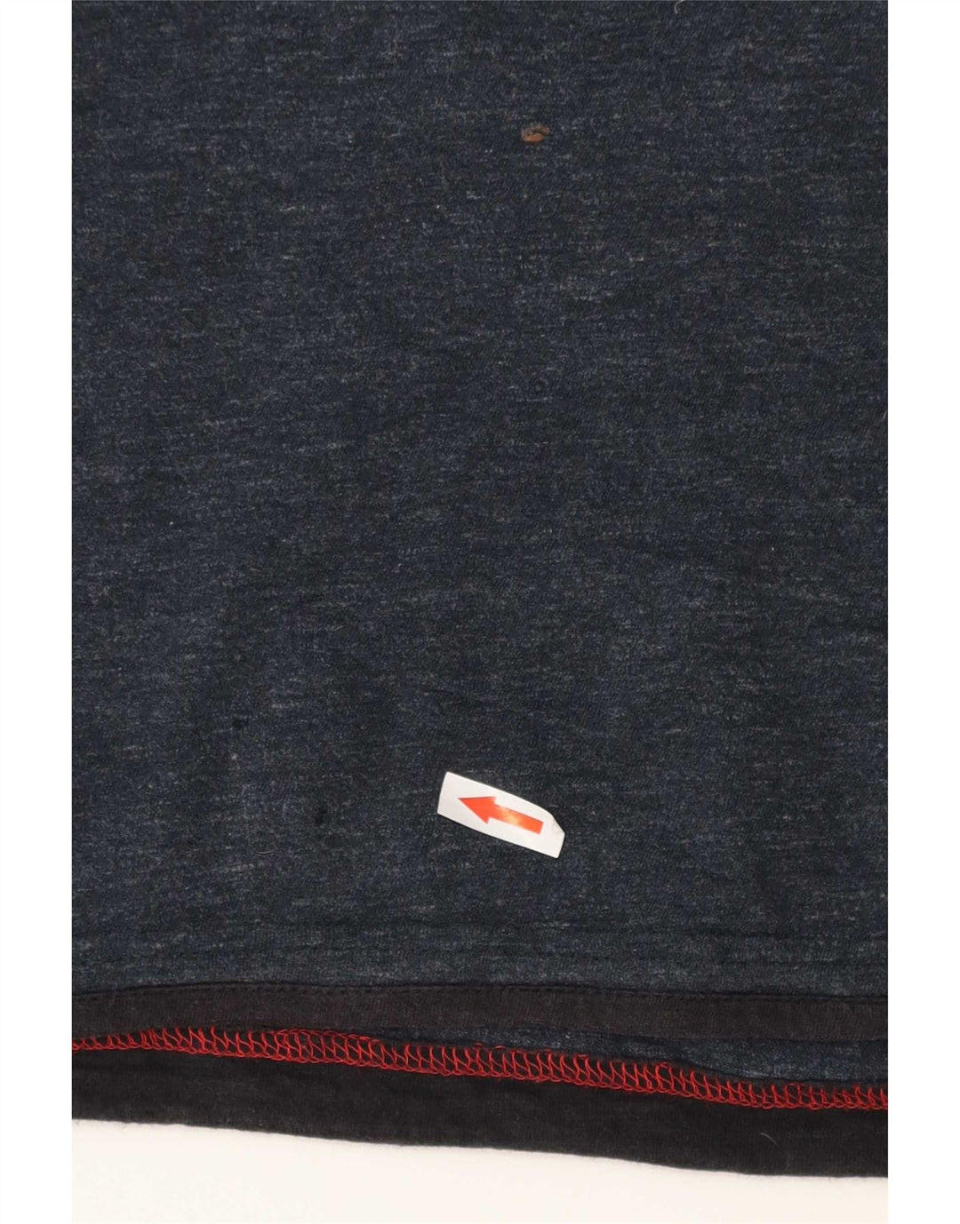 Fat Face Masculino Top Manga Longa Grande Algodão Colourblock Azul Marinho