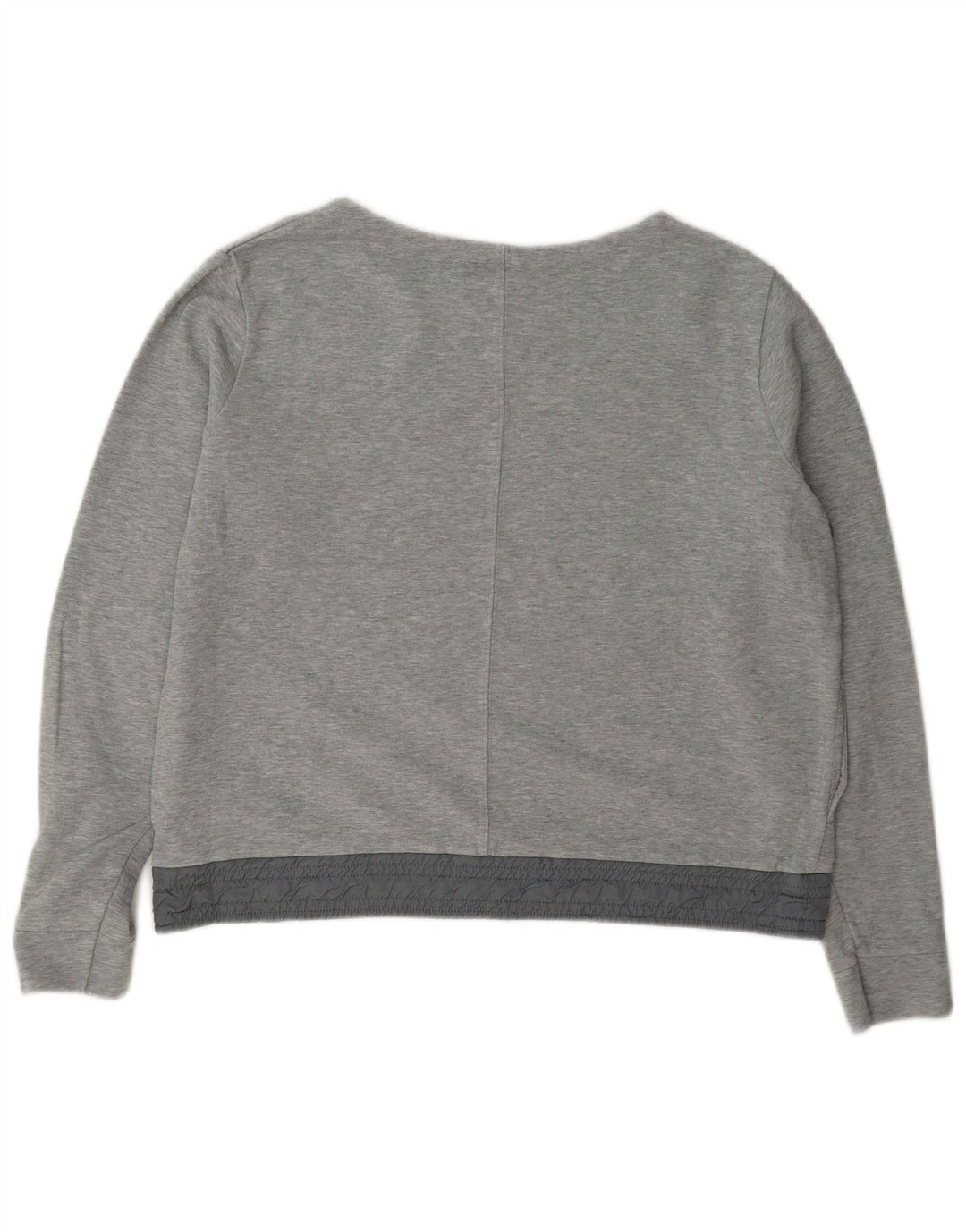 Moletom feminino Nike Jumper UK 18 XL cinza algodão