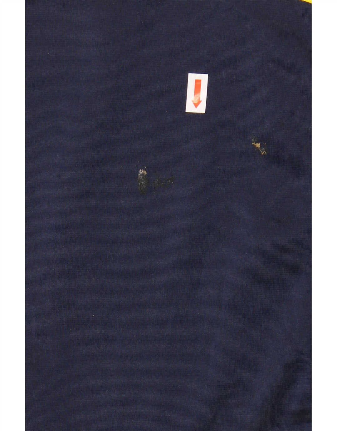 Reebok Mens Graphic Tracksuit Top Jaqueta Médio Azul Marinho Colorblock