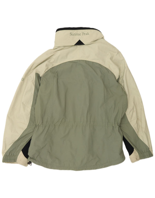 Jaqueta de chuva feminina Columbia Interchange Loose Fit Reino Unido 16 grande verde