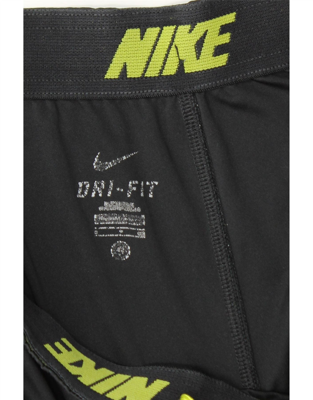Shorts esportivos masculinos Nike pequenos poliéster colorblock preto