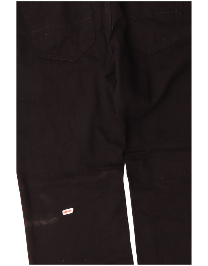 Angelo Litrico Jeans reto masculino W36 L30 algodão preto