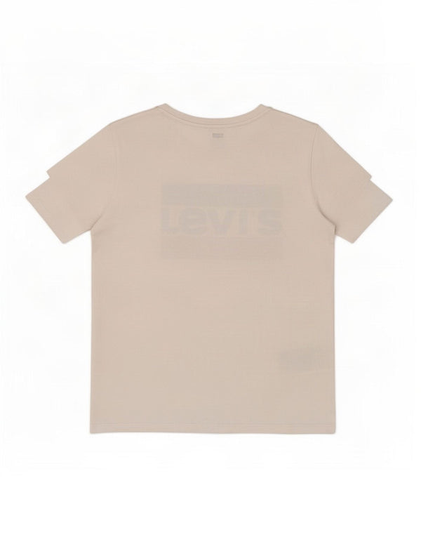 Levi's Womens Graphic T-Shirt Top UK 6 XS White Cotton