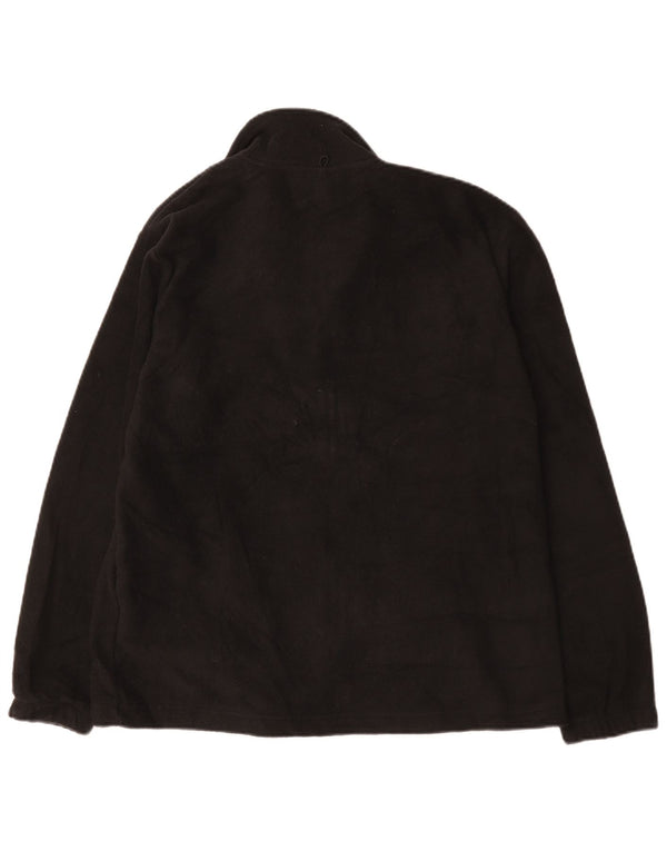 Jaqueta de lã masculina Mountain Warehouse UK 38 poliéster preto médio
