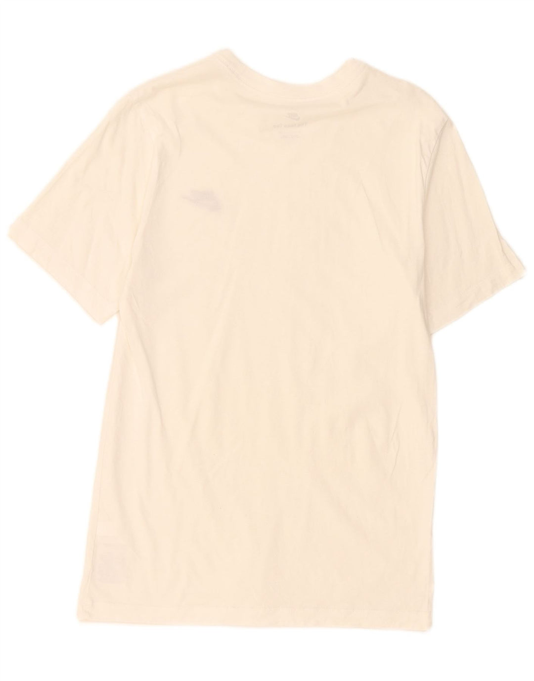 Nike Mens Camiseta Top Pequeno Off White Algodão