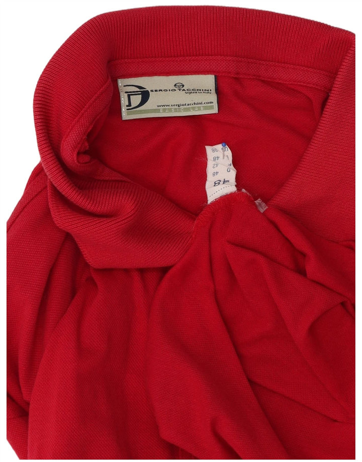 Camisa polo masculina Sergio Tacchini IT 48 rosa médio