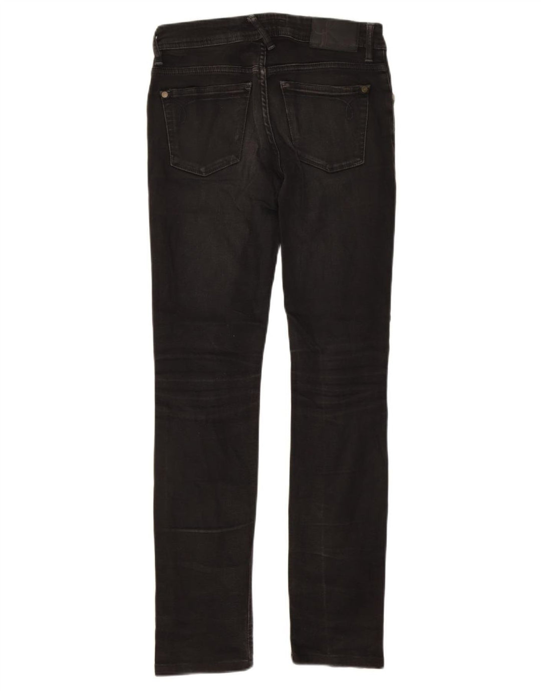 Calça jeans skinny feminina Calvin Klein W28 L30 preta