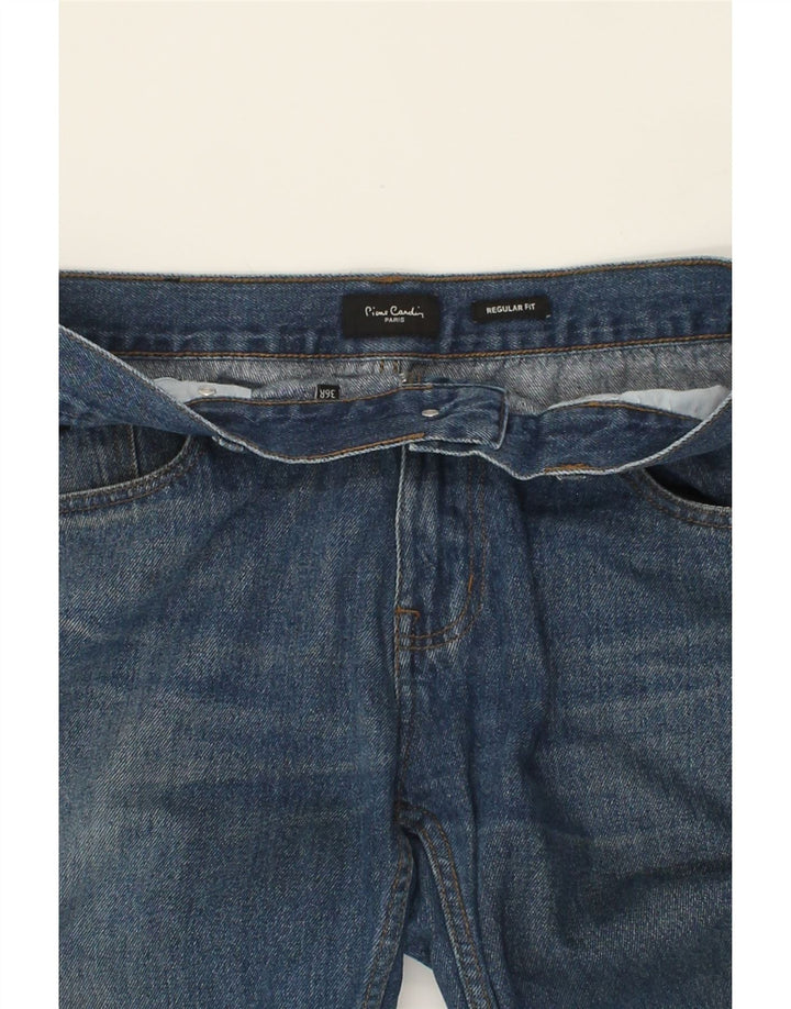 PIERRE CARDIN Mens Regular Fit Tapered Jeans W36 L30  Blue Cotton Vintage Pierre Cardin and Second-Hand Pierre Cardin from Messina Hembry 