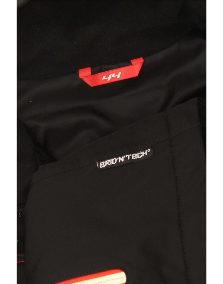 Jaqueta de esqui feminina com capuz On the Edge IT 44 Medium Black Colourblock