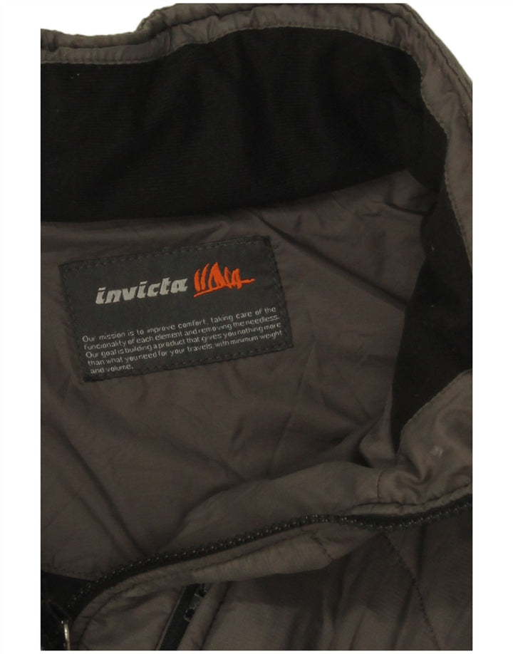 Colete acolchoado masculino Invicta UK 42 XL cinza