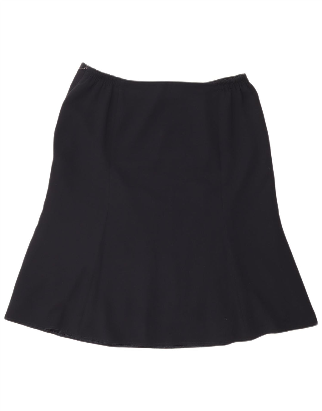 Saia trompete feminina EASTEX UK 18 XL W36 azul marinho poliéster