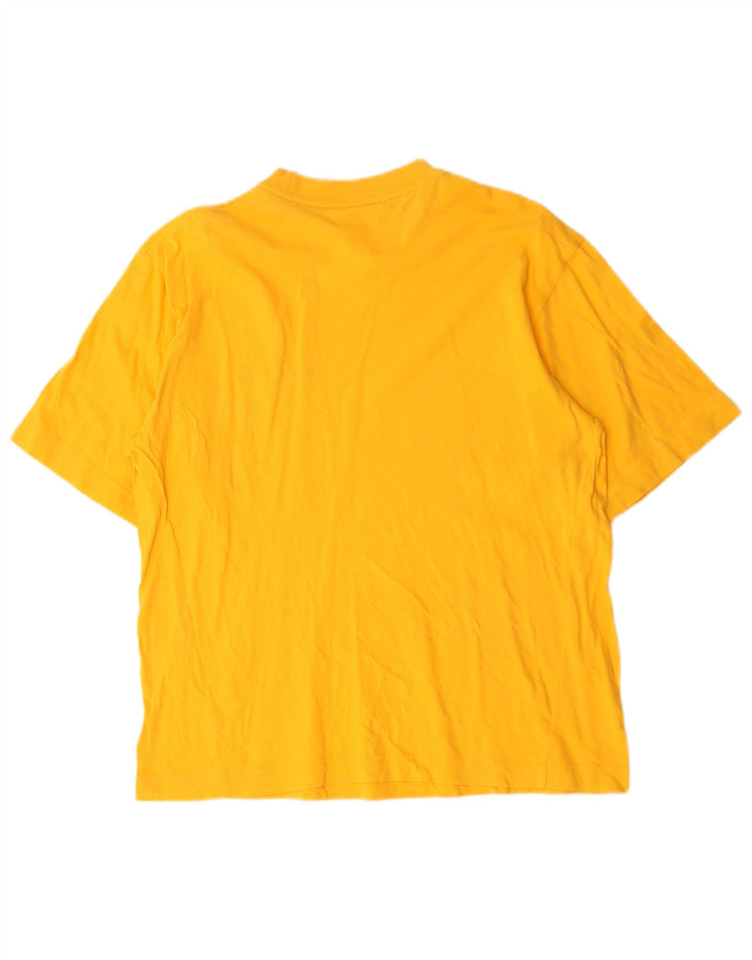 Camiseta masculina Sergio Tacchini Top médio algodão amarelo