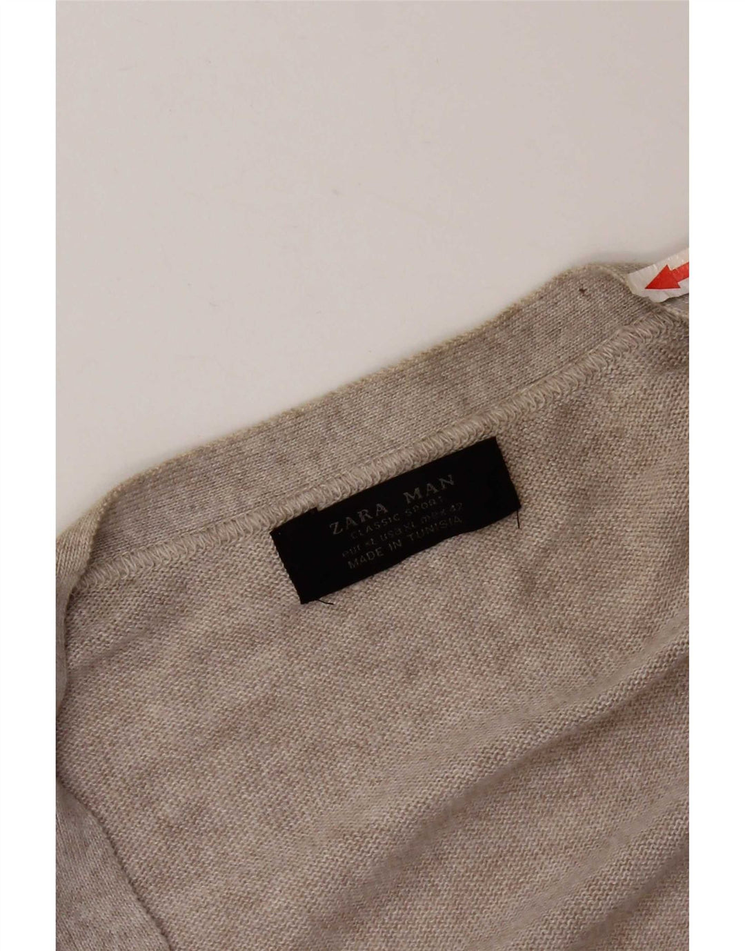Suéter cardigã masculino Zara XL cinza