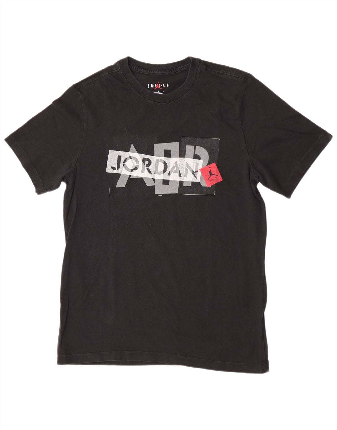 Camiseta Jordan masculina Air Graphic Top médio algodão preto
