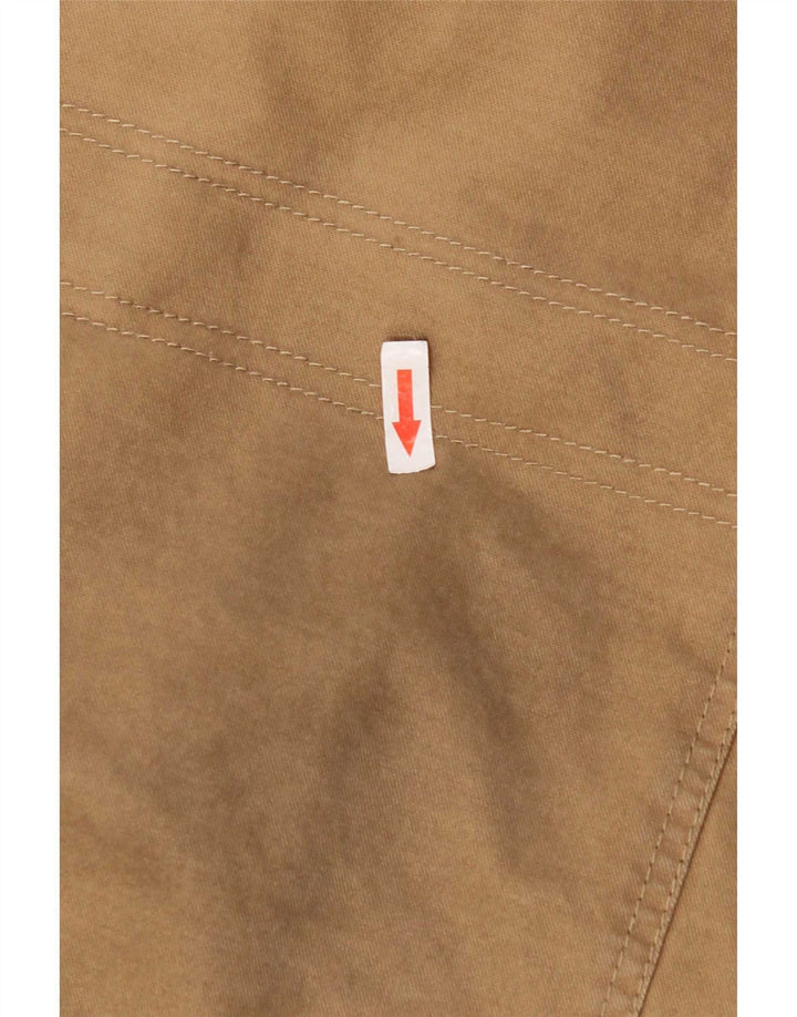 Jaqueta utilitária masculina Weird Fish UK 36 pequena marrom