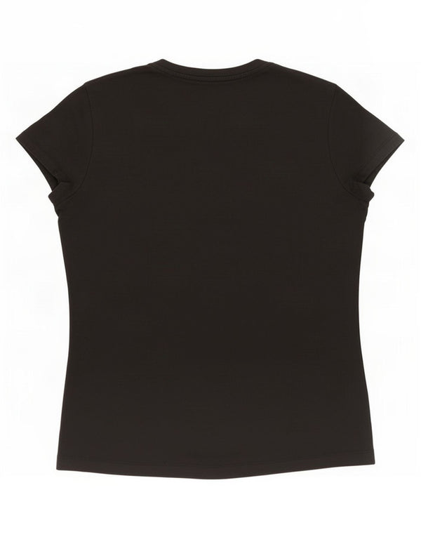 Adidas Camiseta Feminina Top UK 12/14 Médio Algodão Preto