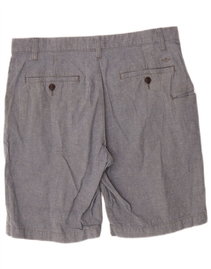 Dockers Mens Chino Shorts W32 Grande Algodão Cinza