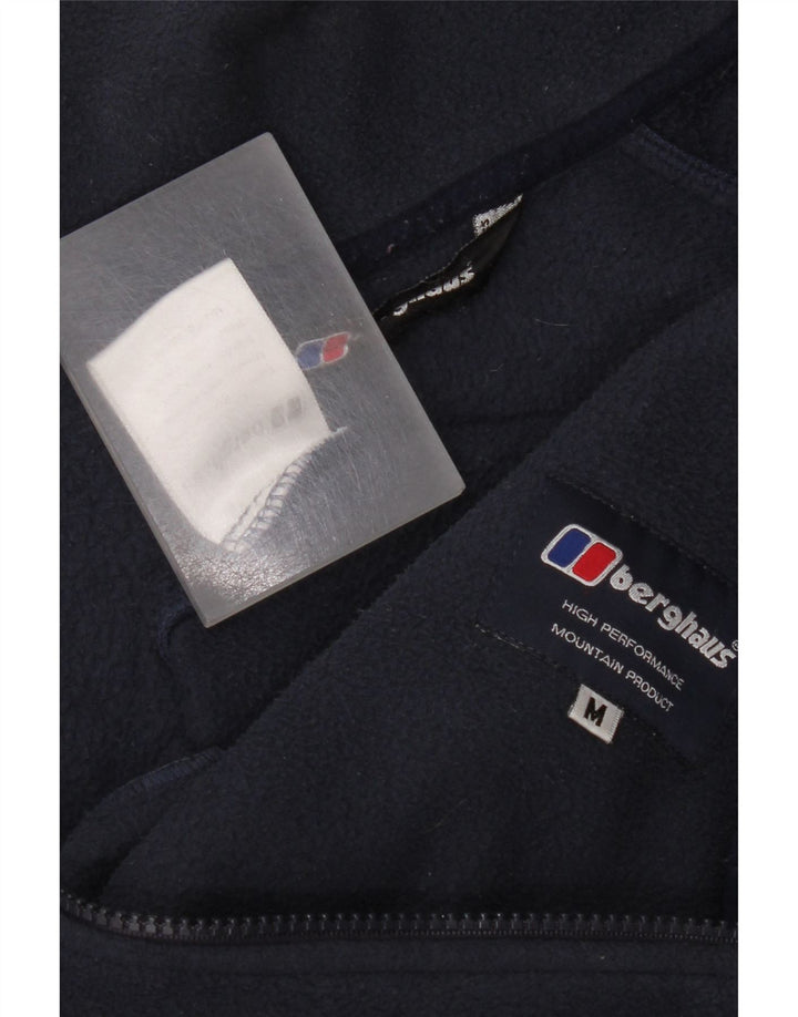 Jaqueta de lã masculina Berghaus UK 38 poliéster azul marinho médio