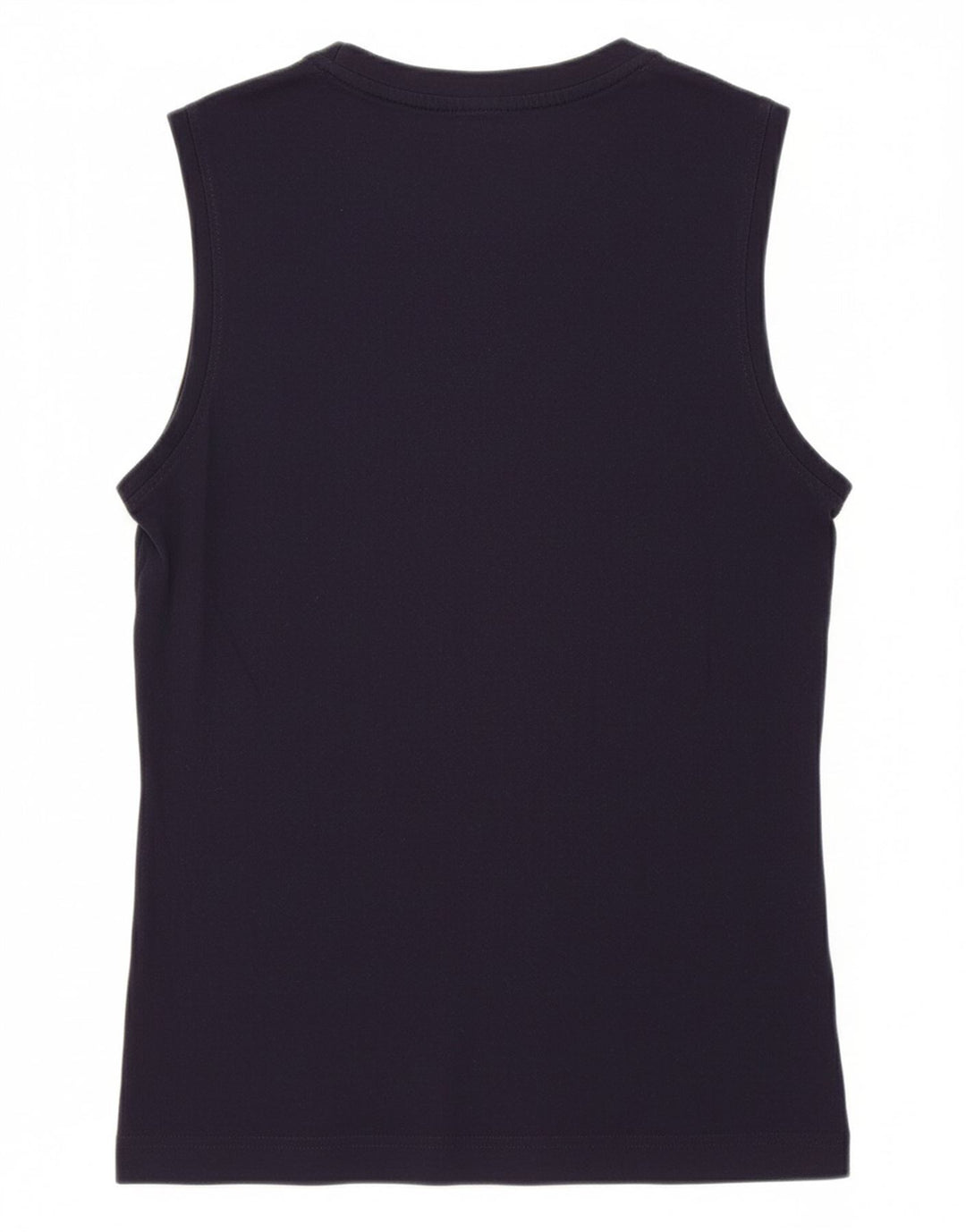 PUMA Mens Graphic Vest Top Pequeno Algodão Azul Marinho