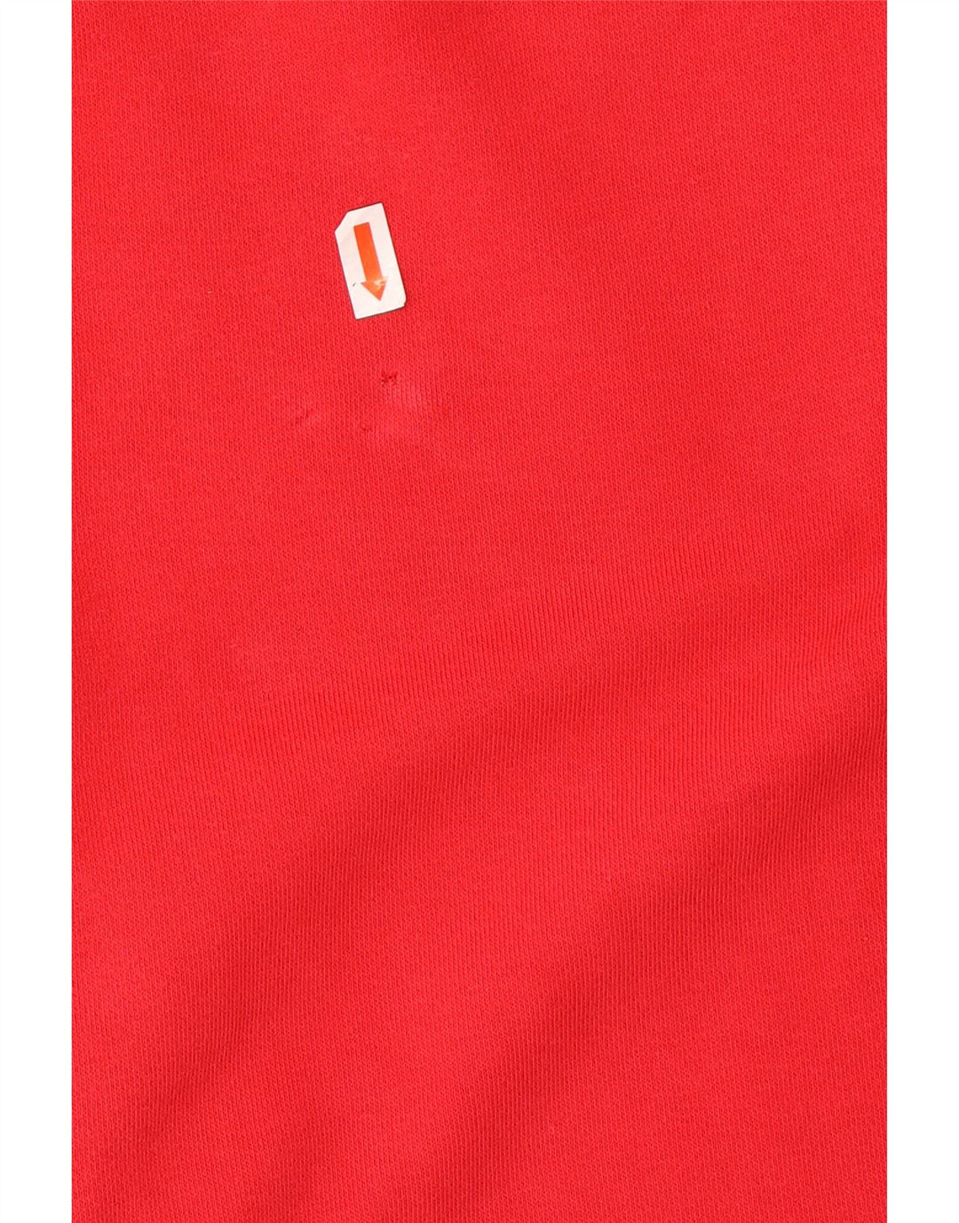 ADIDAS Mens Climalite Moletom Jumper Médio Vermelho Colourblock Algodão