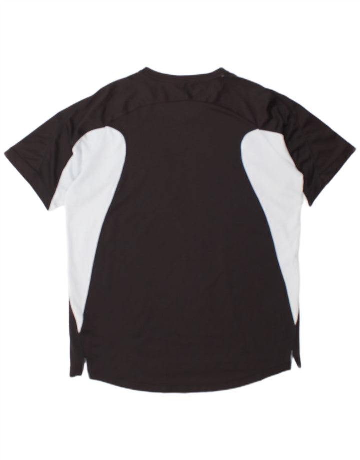 Camiseta masculina Fila Top grande bloco colorido preto