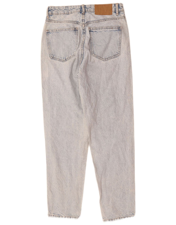 Calça jeans feminina cintura alta Zara EU 36 XS W26 L27 azul algodão