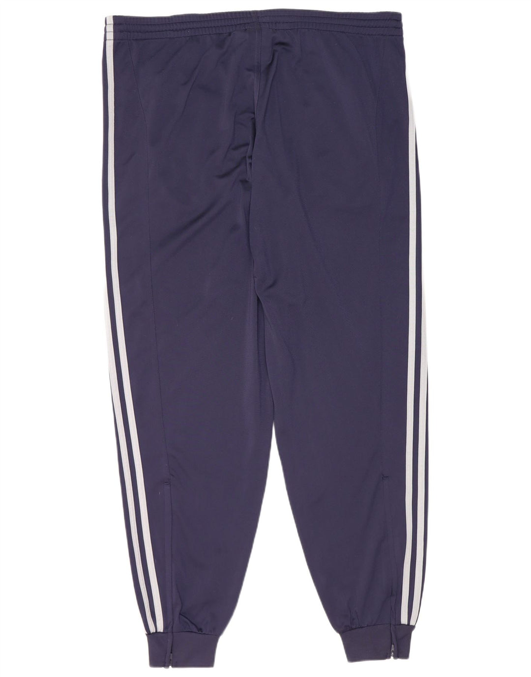 Adidas Mens Treino Calças Joggers UK 40/44 Médio Azul Marinho Poliéster