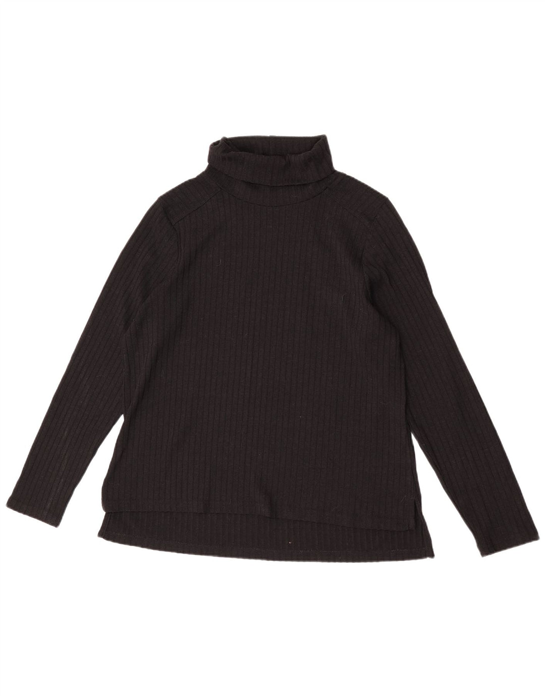 Suéter feminino Marks & Spencer com gola redonda Reino Unido 18 XL poliéster preto