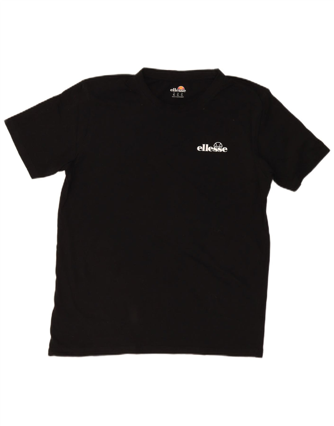 Camiseta masculina ELLESSE Top XL algodão preto
